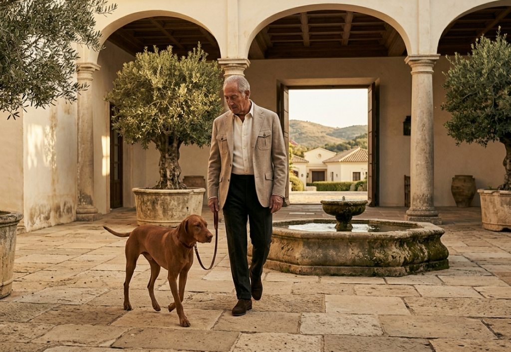 WITH THE DOG